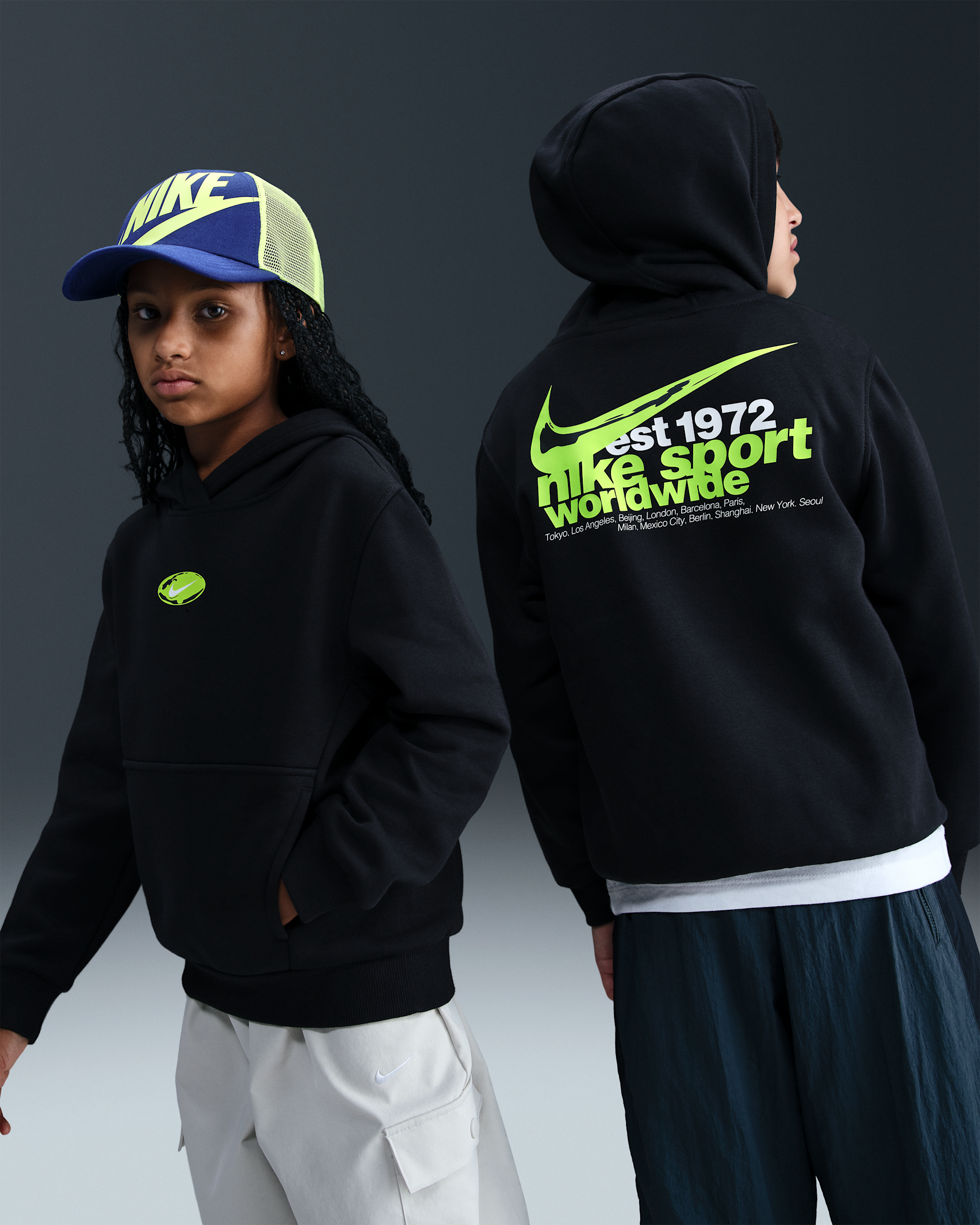 Nike Sportswear Club Fleece Big Kids' Hoodie. Nike.com